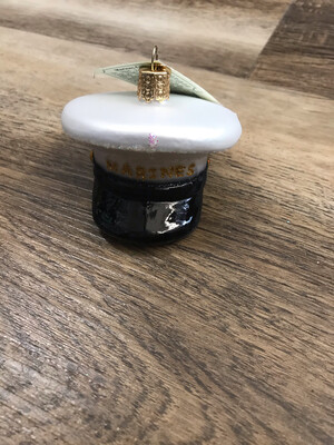 Marine Hat Ornament Marine Hat Ornament