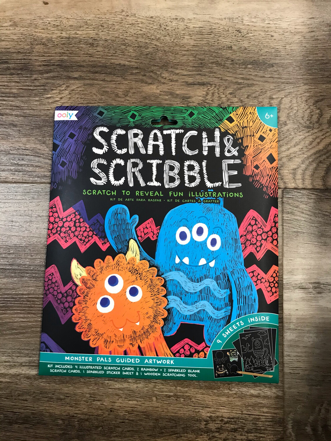 Scratch & Scribble Monsters
