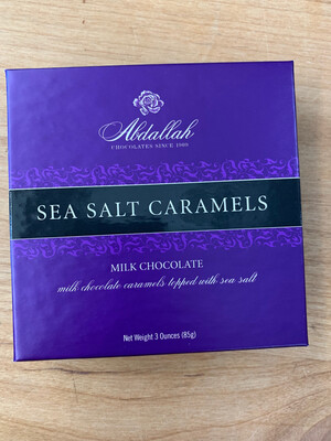 Abdallah 3oz Milk Chocolate Sea Salt Caramels Abdallah 3oz Milk Chocolate Sea Salt Caramels