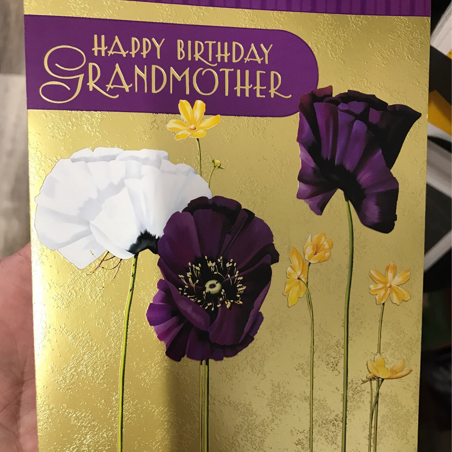 Grandmother Floral Birthday