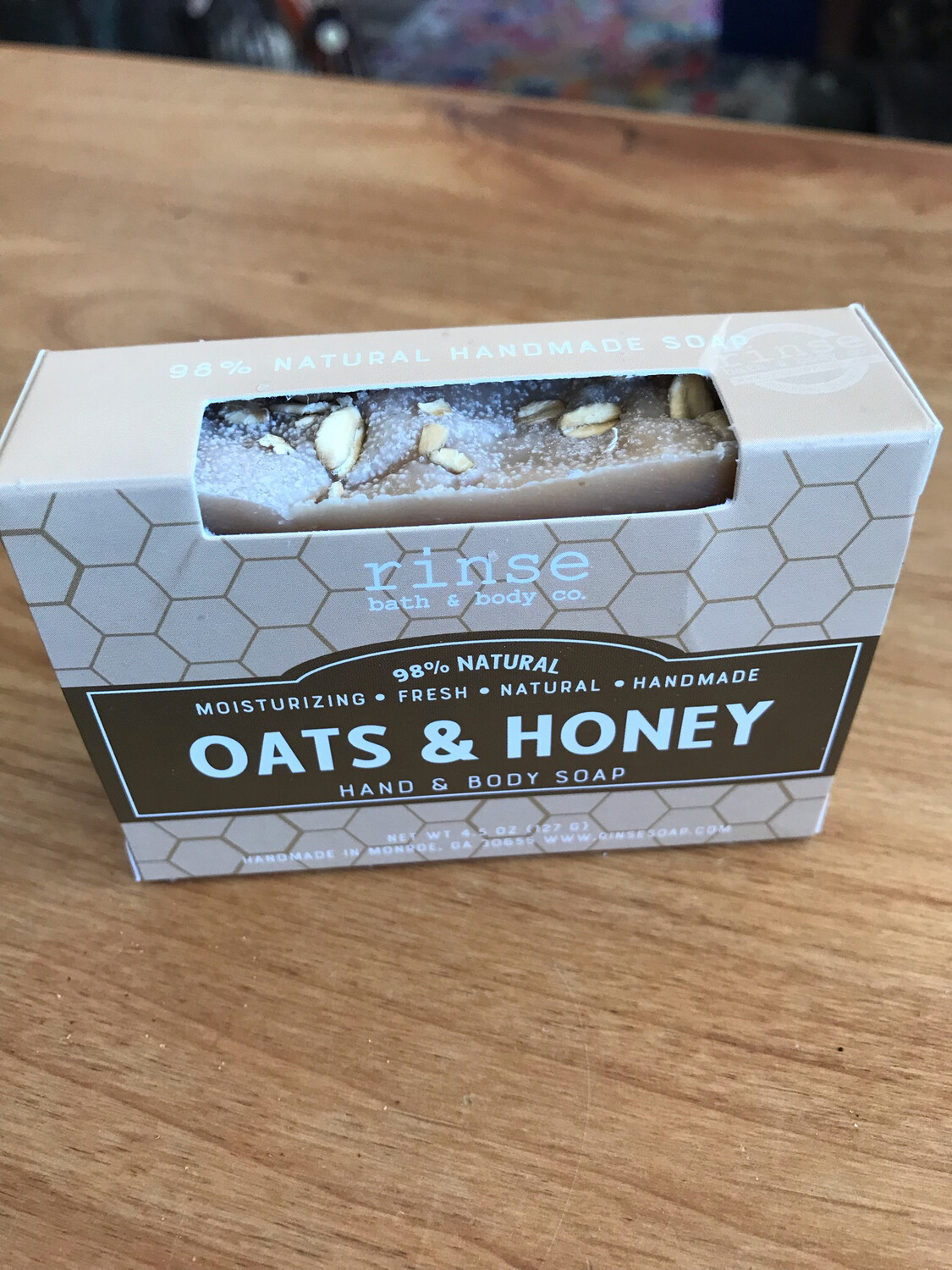 Oats & Honey Handmade Soap