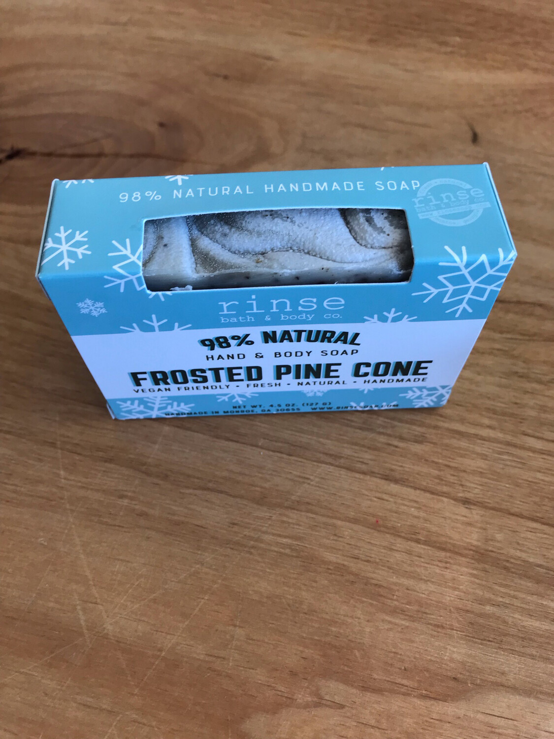 Frosted Pine Handmade Soap