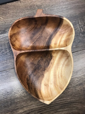 Acorn Wooden Bowl