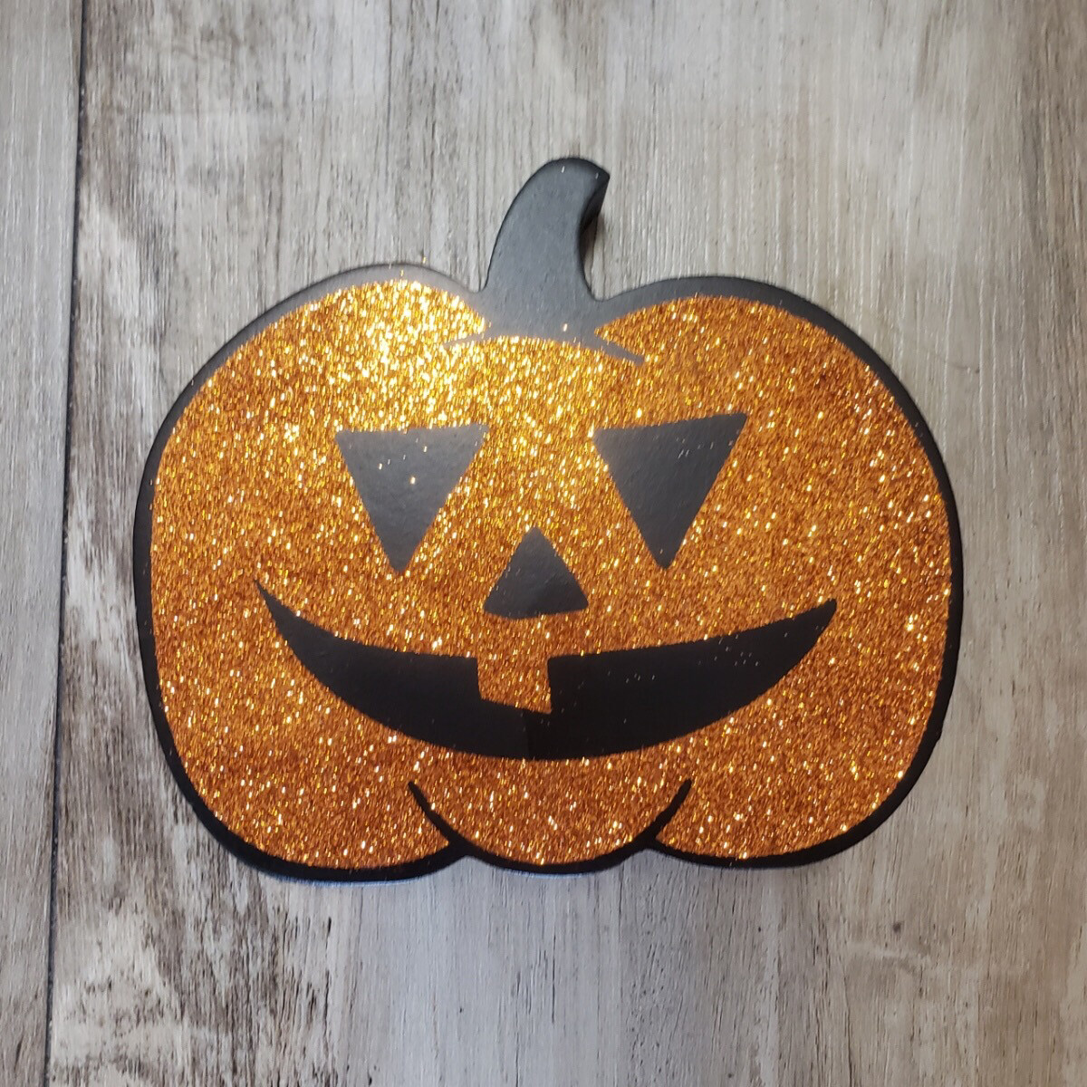 Glitter Pumpkin Cutout