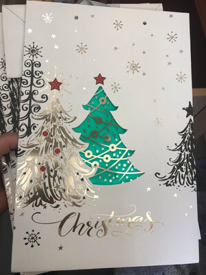 Tree Foil Gift Bag Tree Foil Gift Bag