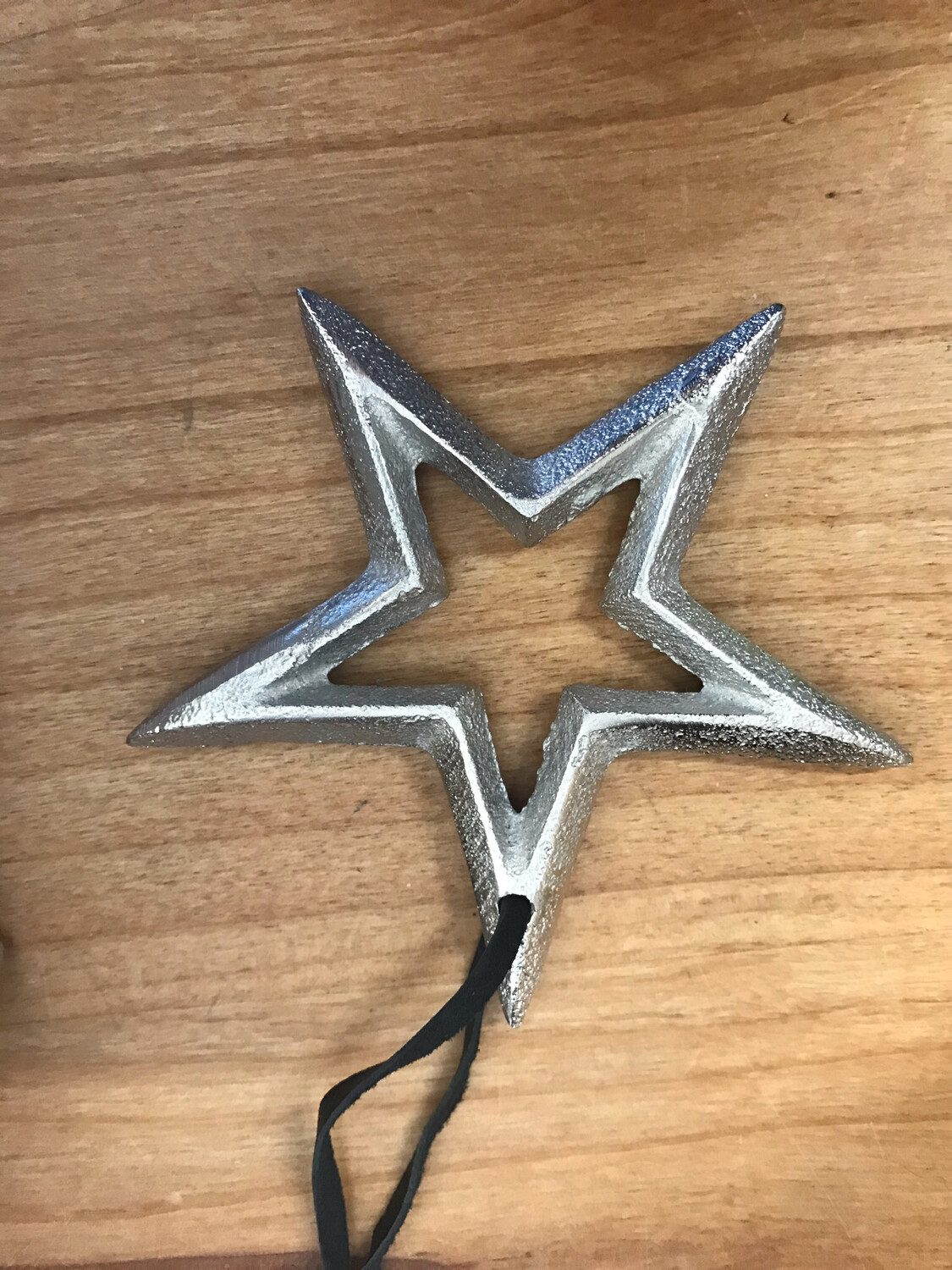 3-3/4" Metal Star Ornament