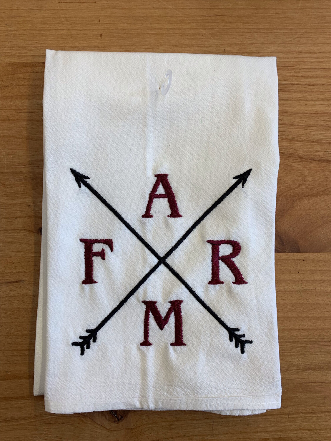 Farm Arrows Tea Towel