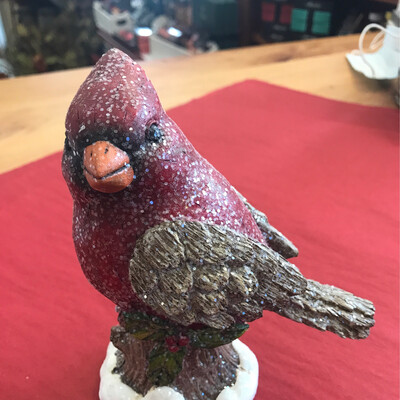 6-1/4" Cardinal Figurine 6-1/4" Cardinal Figurine