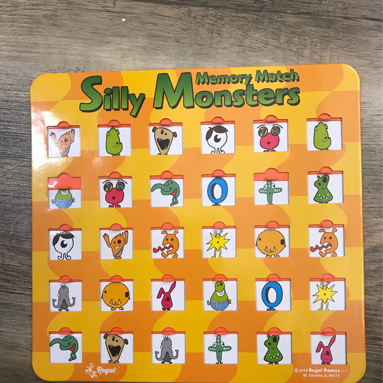 Silly Monster Memory Match Game