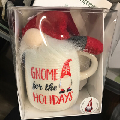 Holiday Mug & Gnome Set