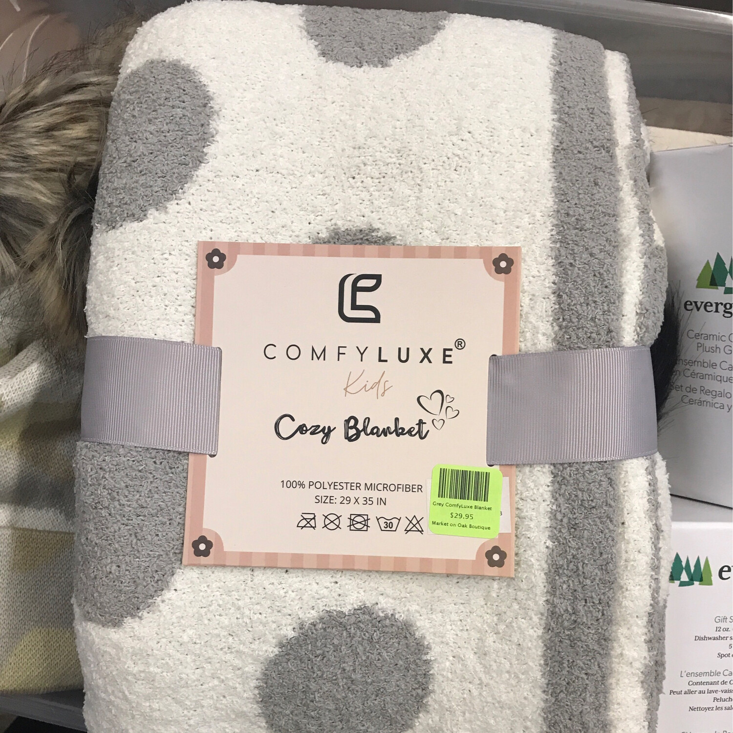 Grey ComfyLuxe Blanket