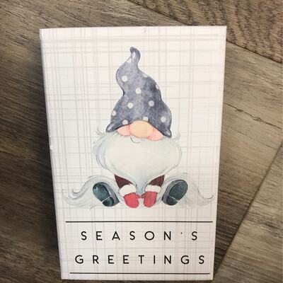 Season's Greetings Gnome Sign Season's Greetings Gnome Sign