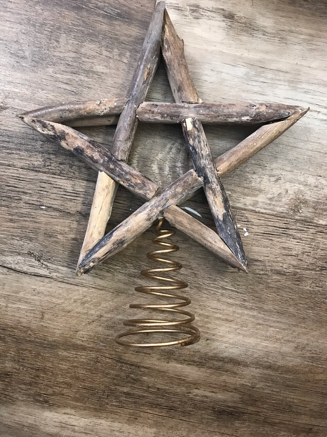 Driftwood Star Tree Topper Driftwood Star Tree Topper
