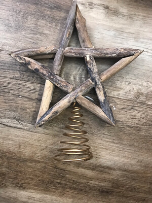 Driftwood Star Tree Topper Driftwood Star Tree Topper