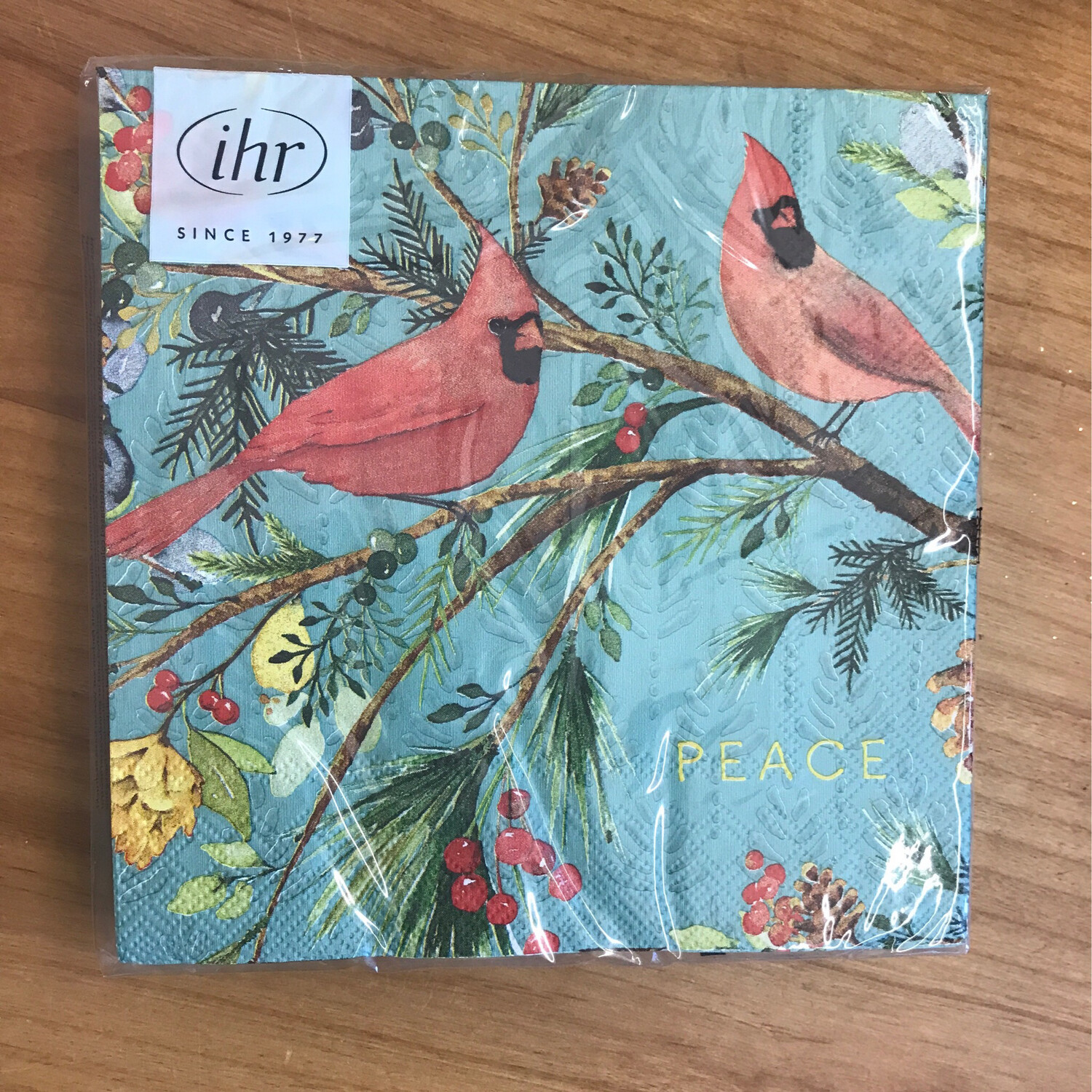 Cardinal Peace Luncheon Napkin