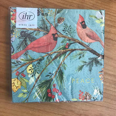 Cardinal Peace Luncheon Napkin Cardinal Peace Luncheon Napkin