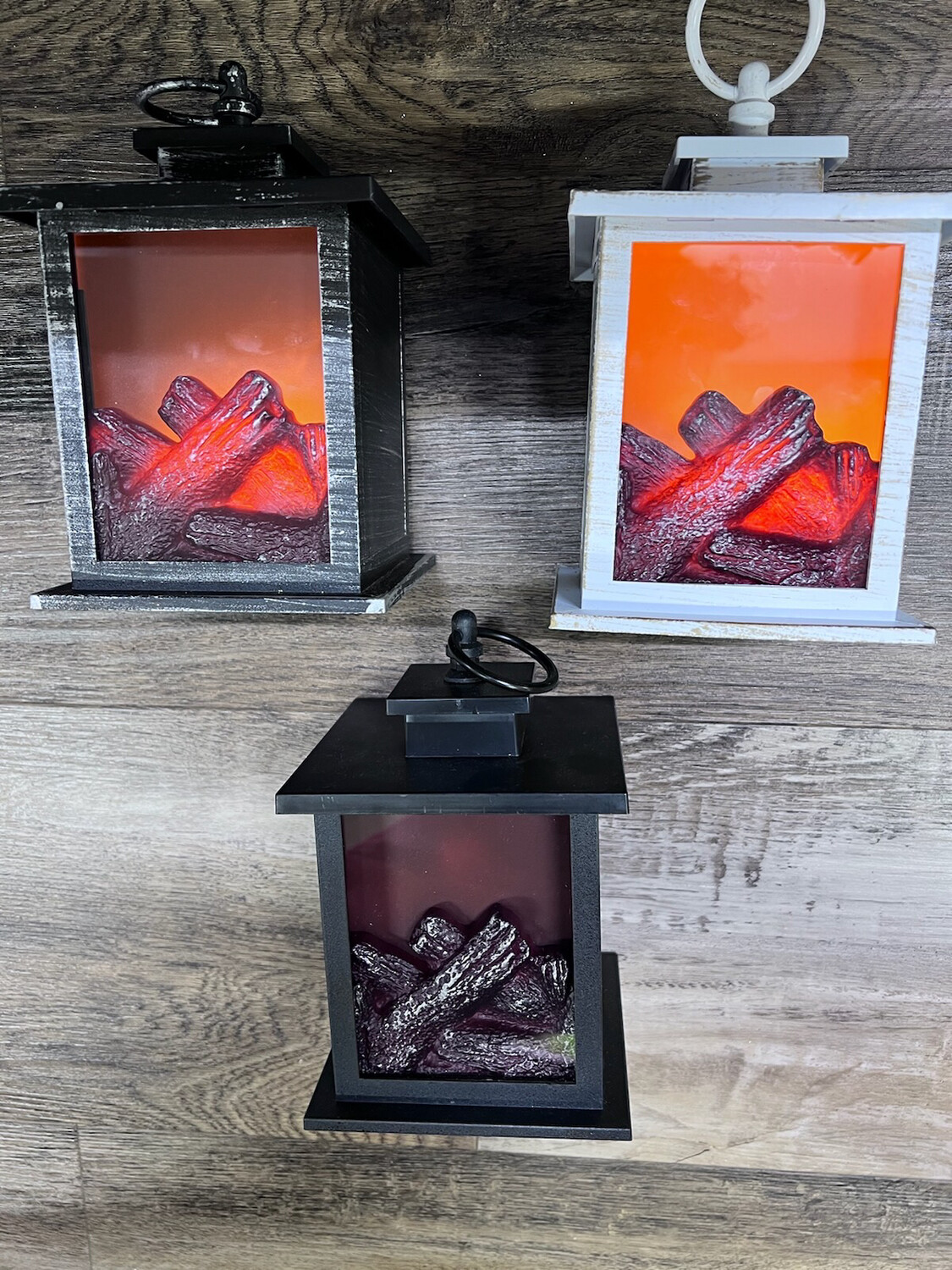 Indoor/Outdoor Fireplace Lantern