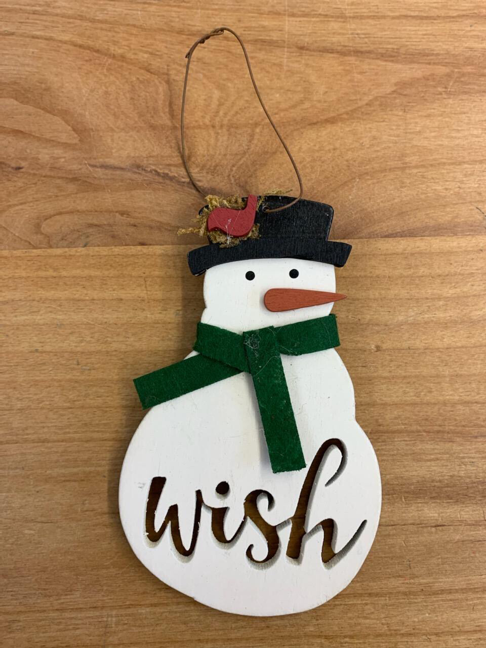 Wish Snowman Ornament