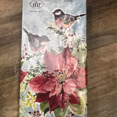 Winter Chickadee Guest Towel Winter Chickadee Guest Towel