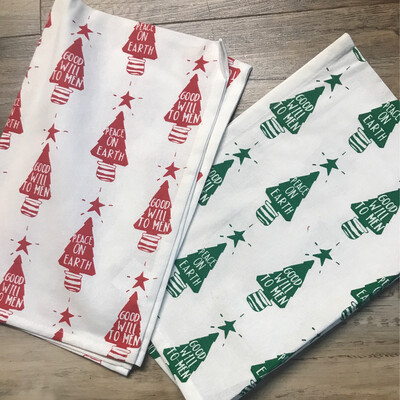 28" x 18" Tree Towel 28" x 18" Tree Towel