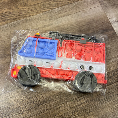 Pop It Fire Truck Toy-SALE!