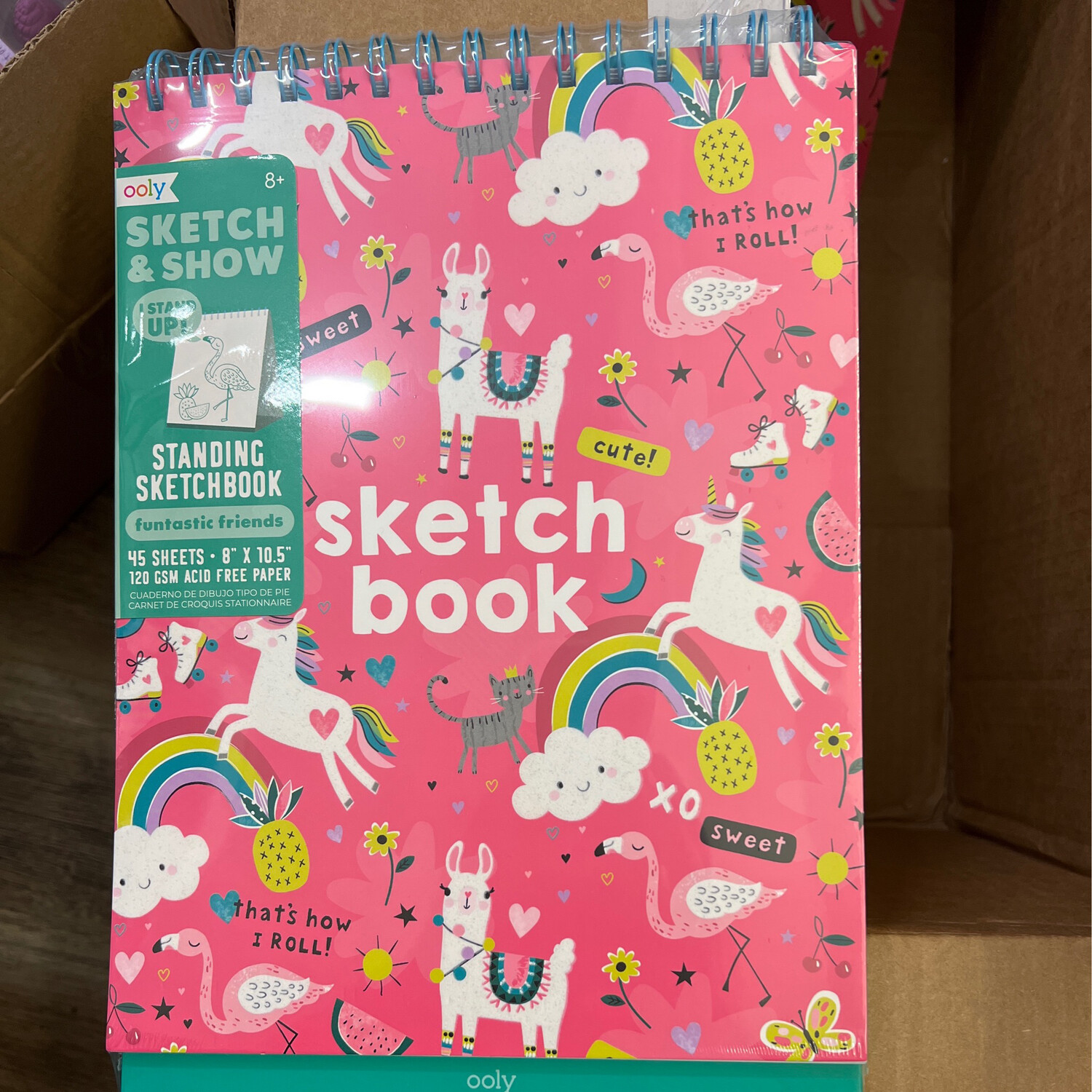 Standing Sketchbook - Pink