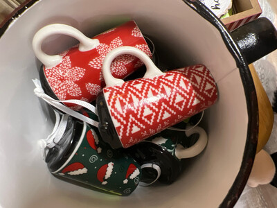 Coffee Cup Ornament Coffee Cup Ornament