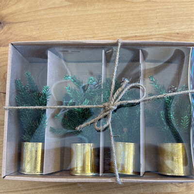 6-1/4" Evergreen Placeholder Set 6-1/4" Evergreen Placeholder Set