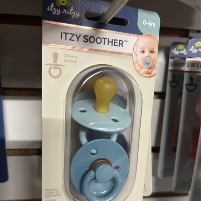 Itzy Soother Blue Paci Set