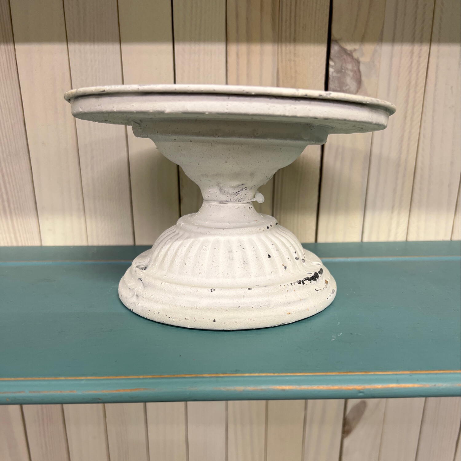 6" Cream Atessa Pedestal