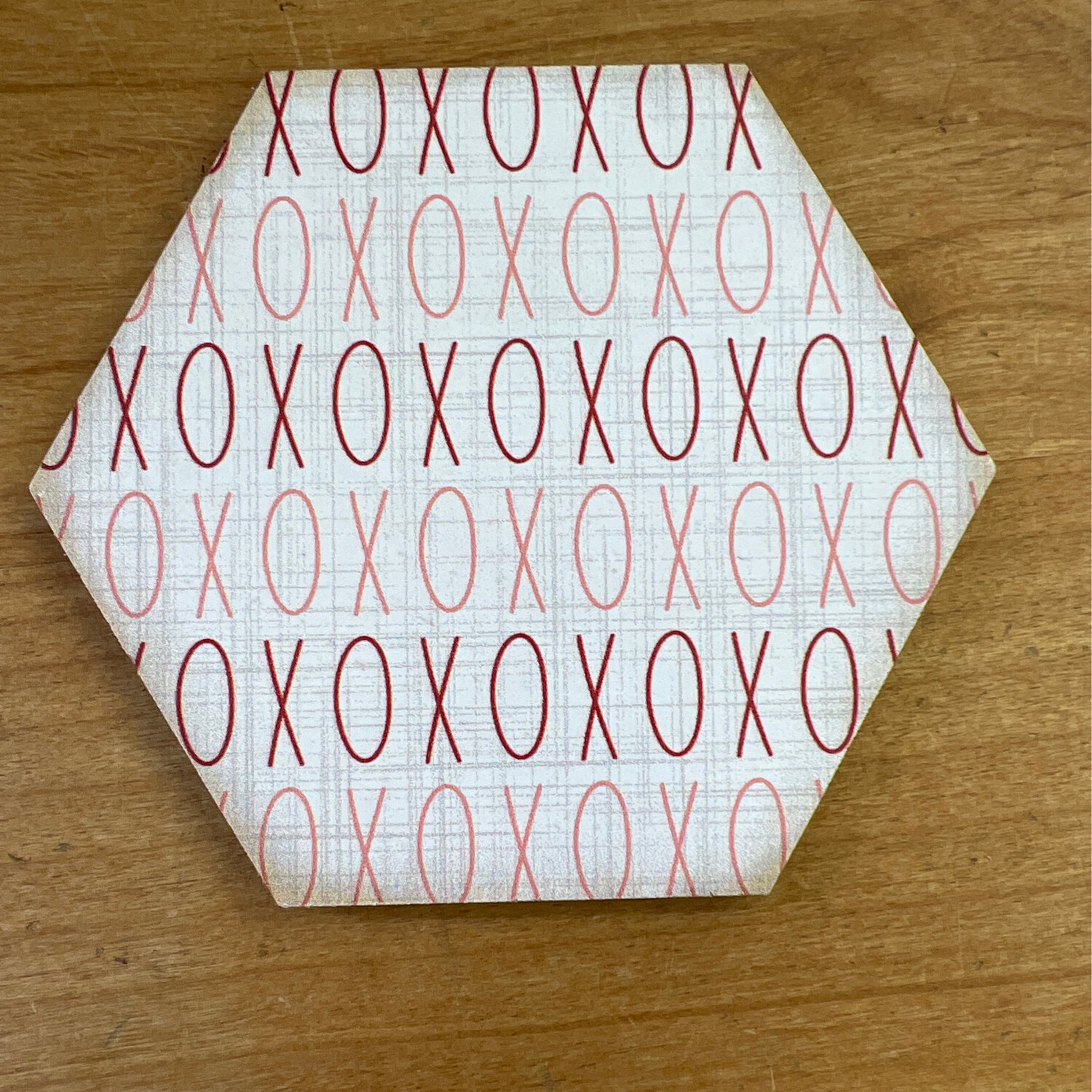 XOXO Hexagon Magnet