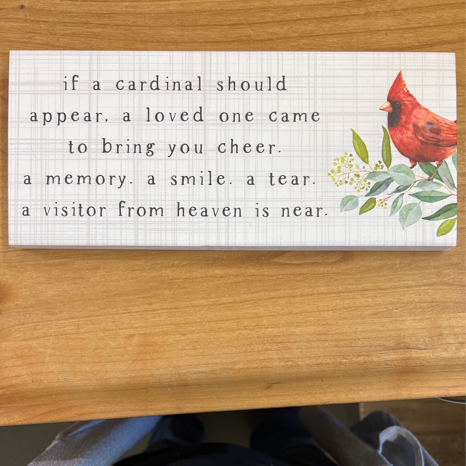If A Cardinal....