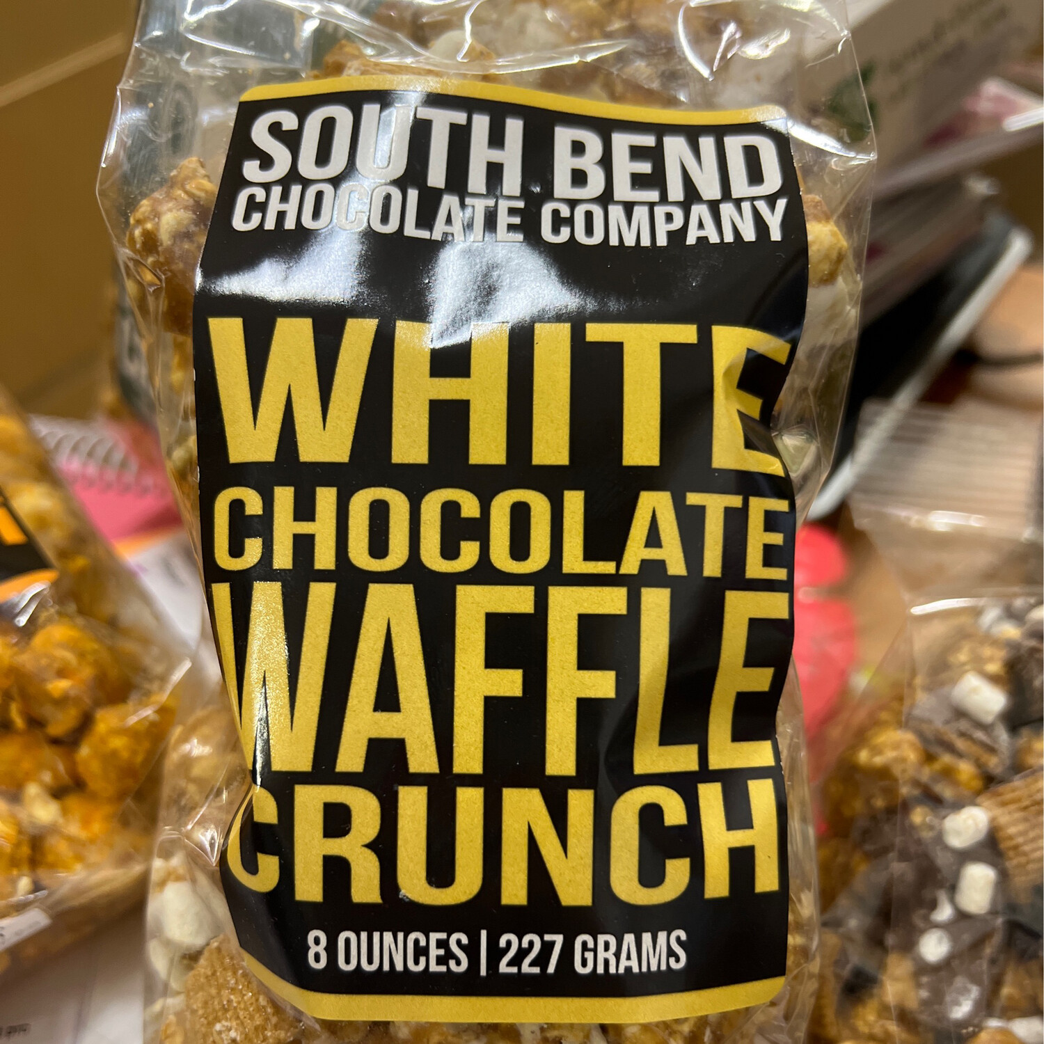 White Chocolate Waffle Crunch Popcorn