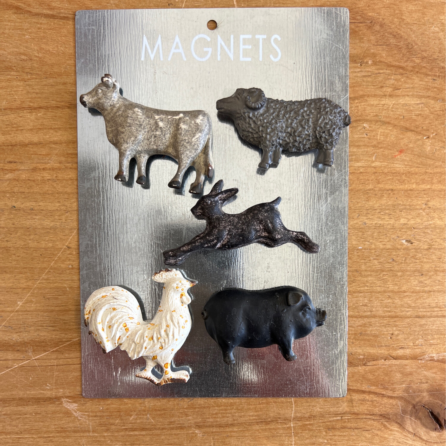 Set/5 Farm Animal Magnets