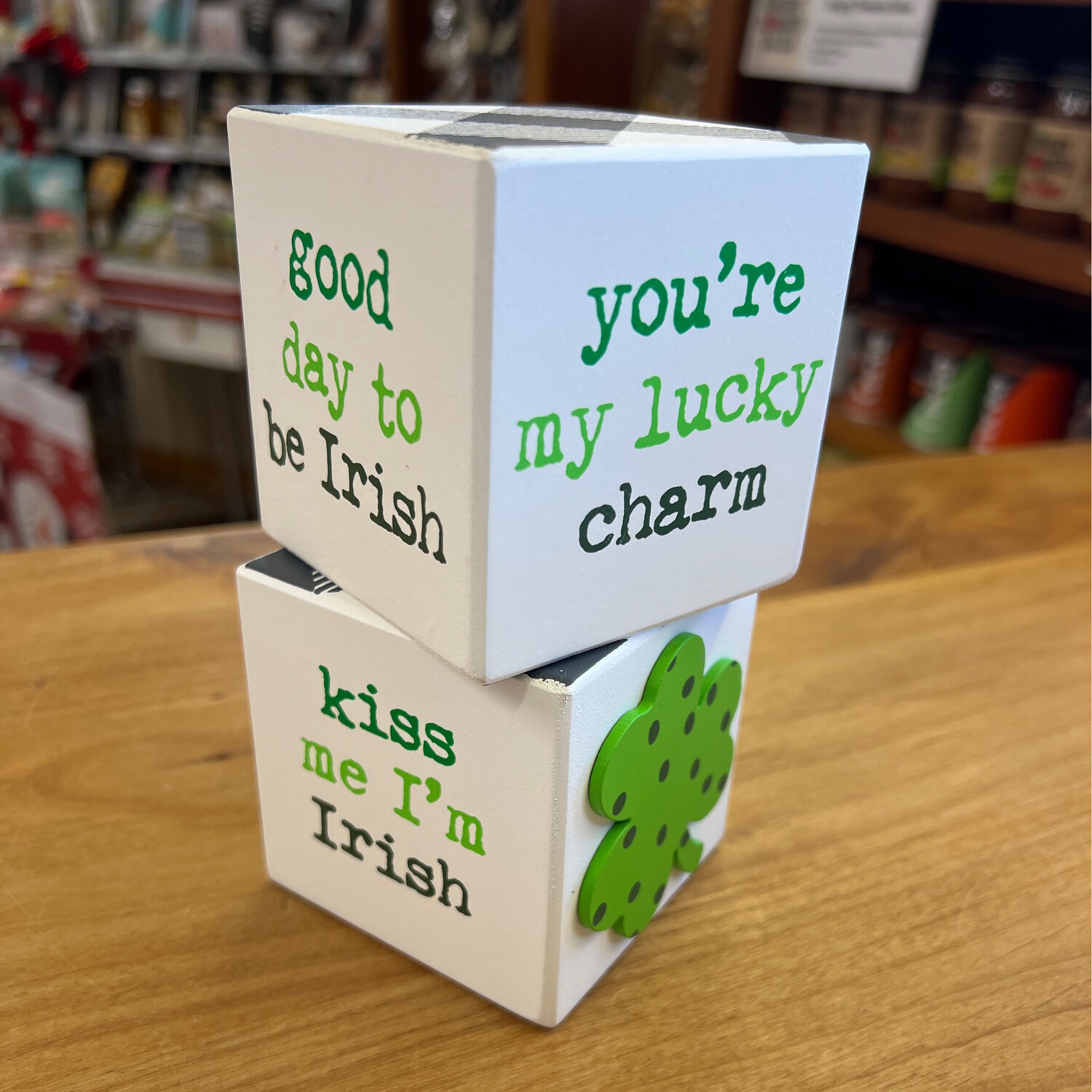 Irish Cube Sign