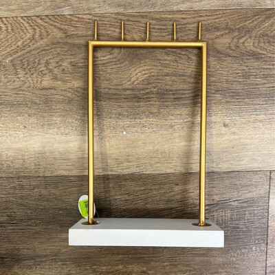 12&quot; Gold Jewelry Display