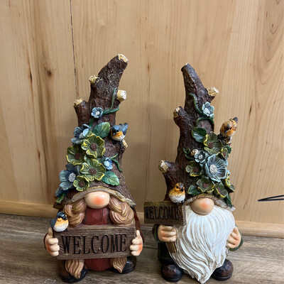 12" Welcome Gnomes