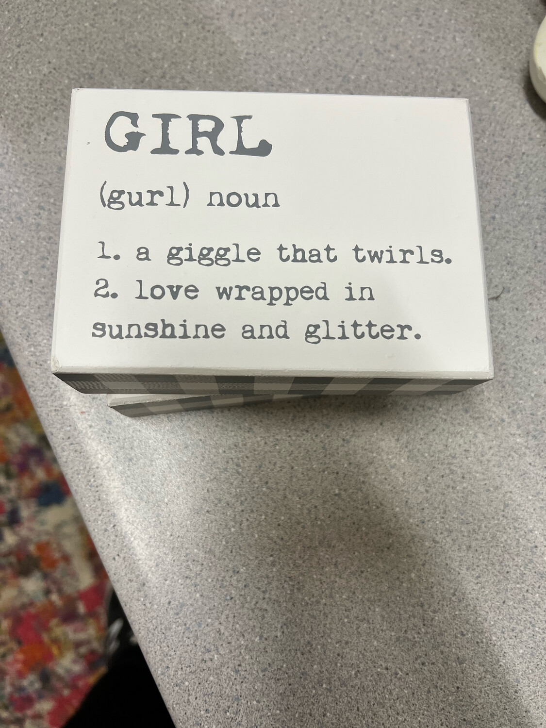 GIRL definition Sign