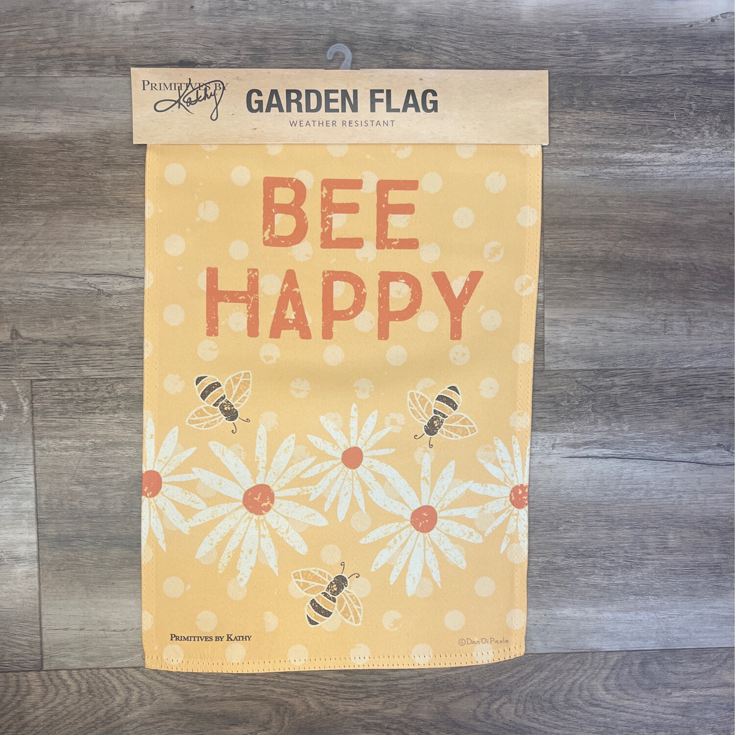 Bee Happy Garden Flag