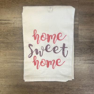 Home Sweet Home Embroidered