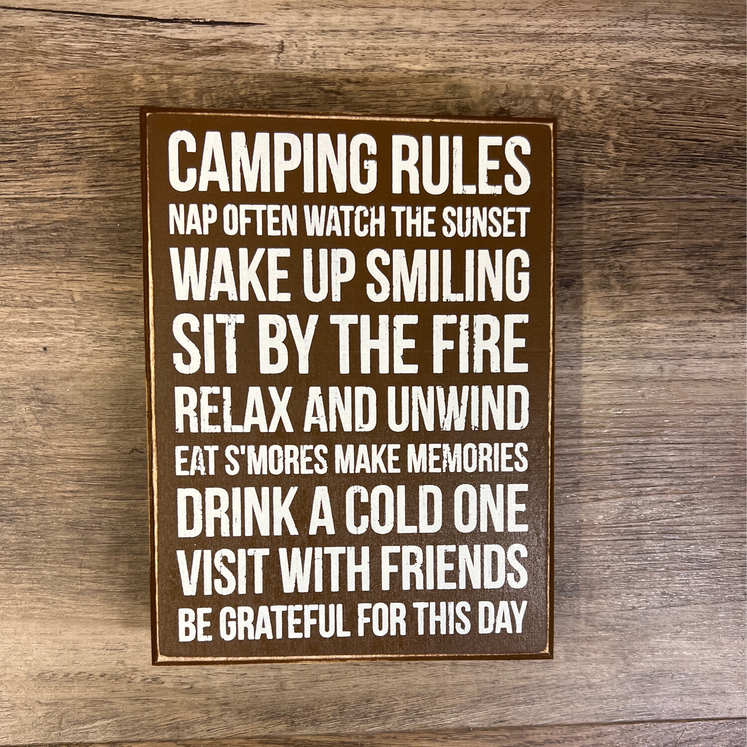 SM Camping Rules