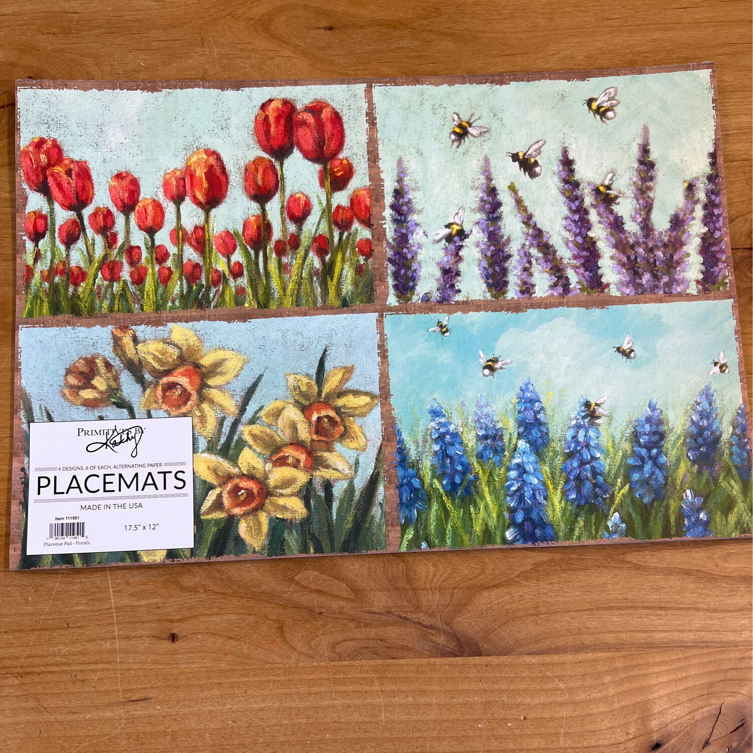 Paper Floral Placemats