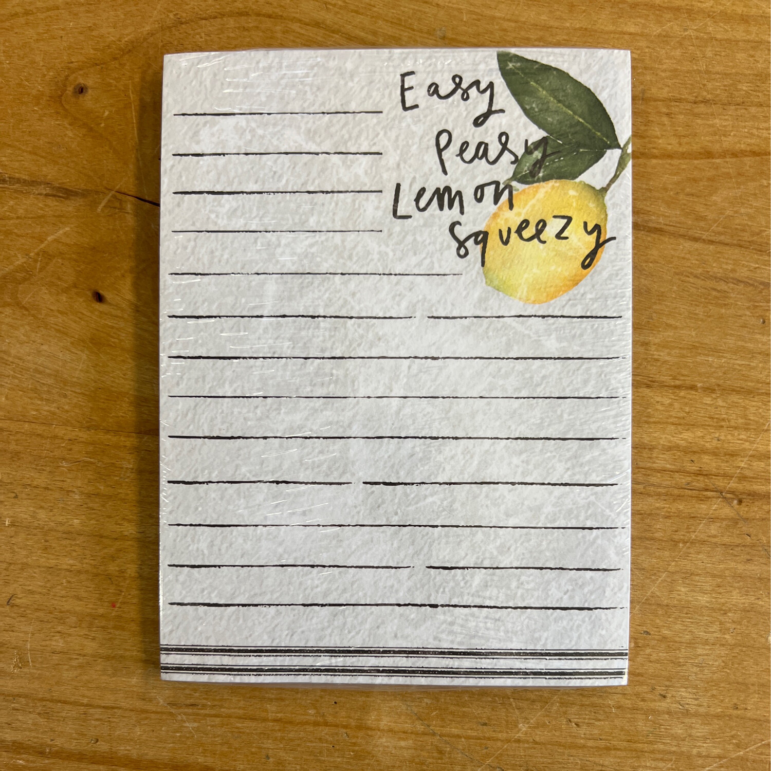 Lemon Squeeze Notepad