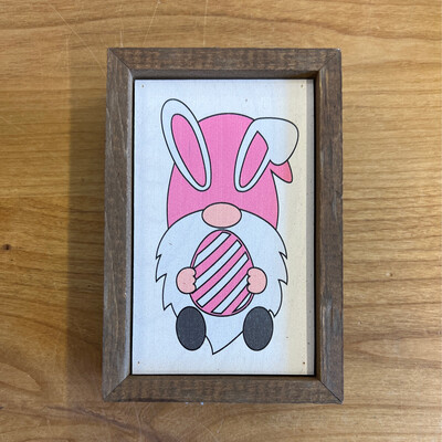 6 x 4 Easter Gnome Sign
