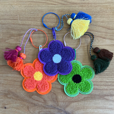 Flower Keychains