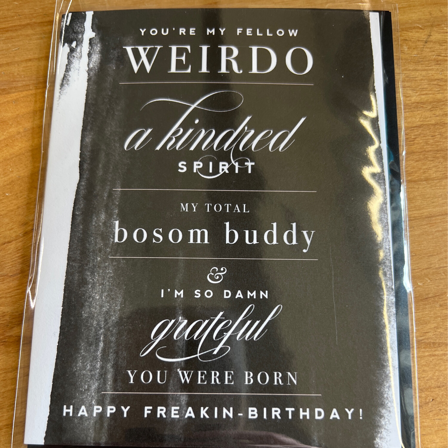 Bosom Buddy Birthday
