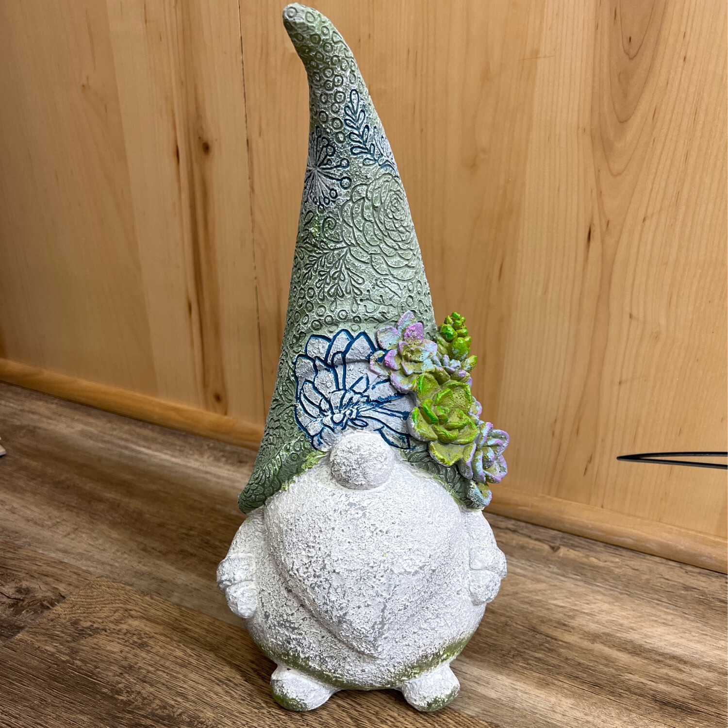 14" Succulent Garden Gnome