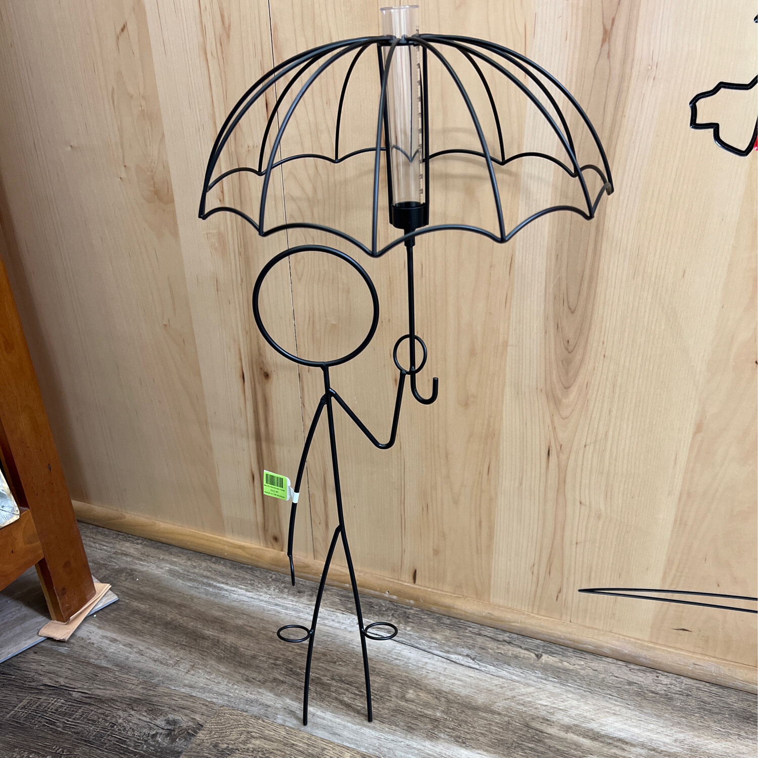Man & Umbrella Rain Gauge