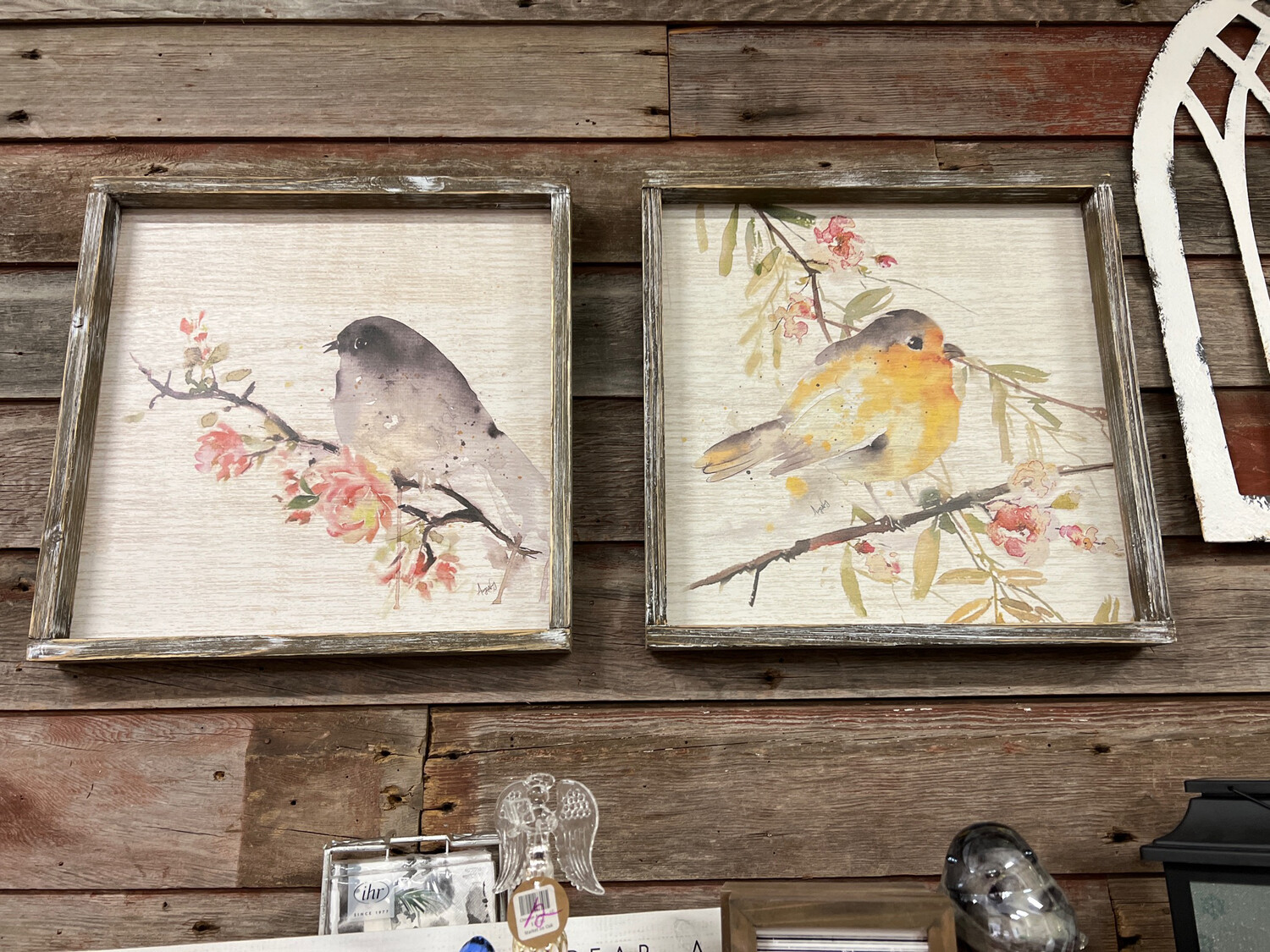 Framed Flowers & Birds Framed Flowers & Birds