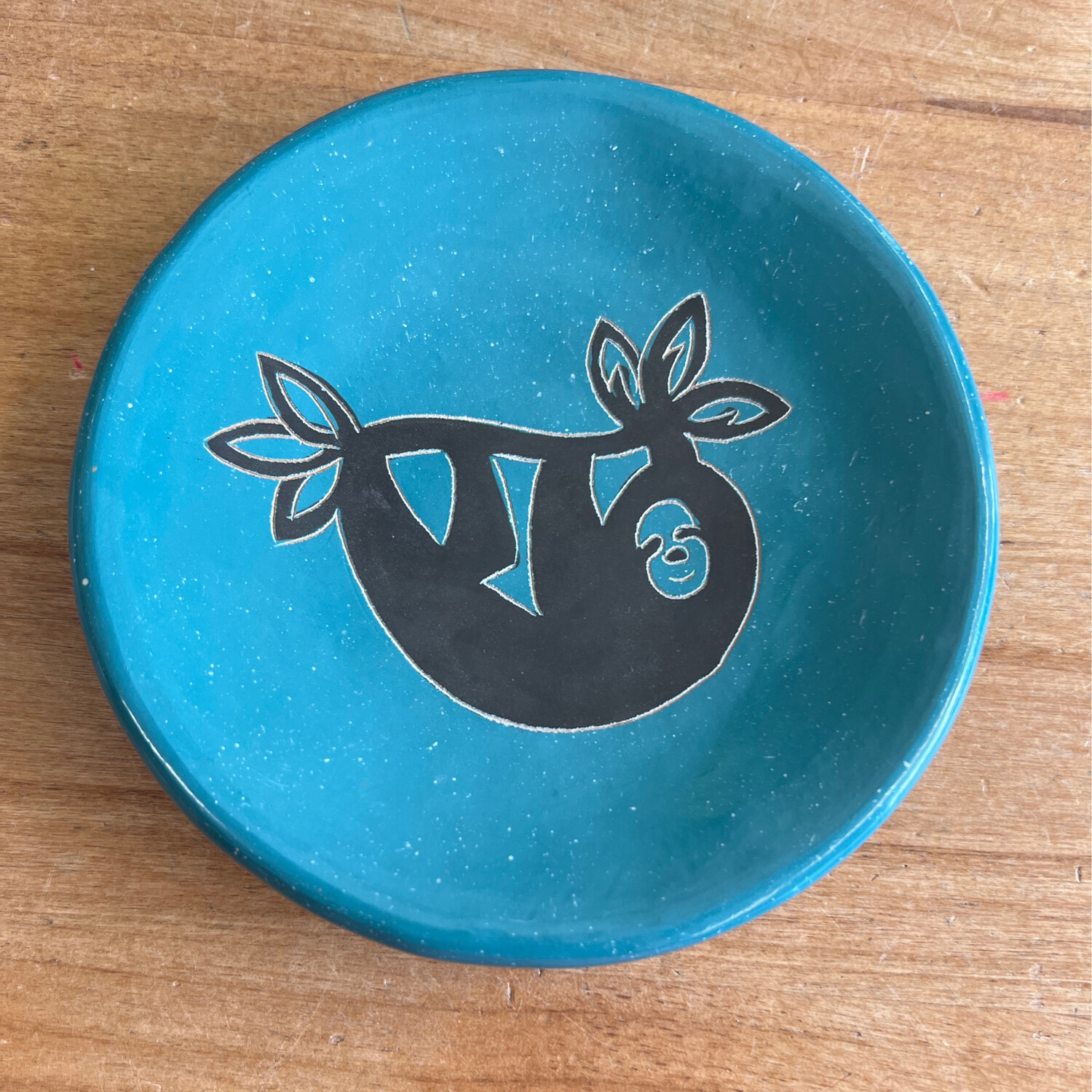 Ceramic Sloth Trinket Dish